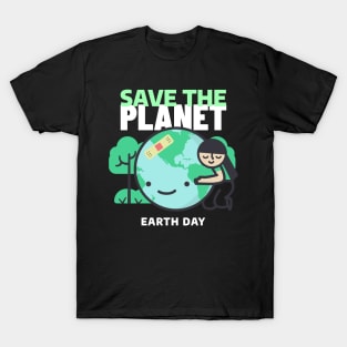 Save the Planet, Earth day T-Shirt